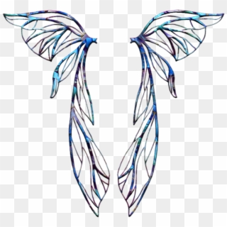 Angel Wings Clipart - Black And White Fairy Wings - Png Download