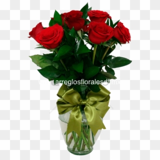 Free Png Florero Con Rosas Rojas Png Images Transparent - Garden Roses Clipart