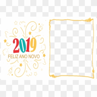 2019 Feliz Ano Novo - Graphic Design Clipart