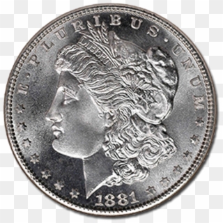 Picture Of Morgan Silver Dollar 1878-1904 - Bu Morgan Silver Dollars Clipart