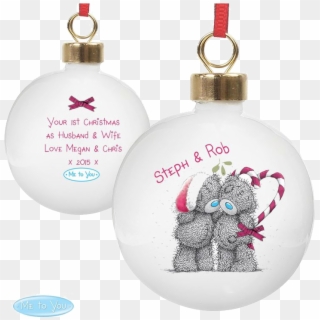 Christmas Baubles & Tree Decorations Personalised • - Christmas Day Clipart