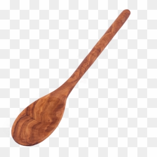 Olive Wood Cooking Spoon , Png Download - Hardwood Clipart