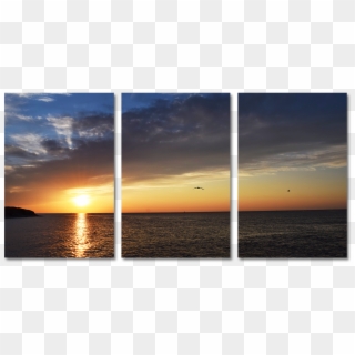 Sunset Split Aluminum Photography - Sunset Clipart