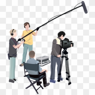 Film Production - Film Crew Png Clipart