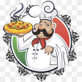 Pizzaïolo Italien - Cuisine Italienne Clipart - Png Download