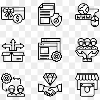 Online Marketplace - Real Estate Icon Png Clipart