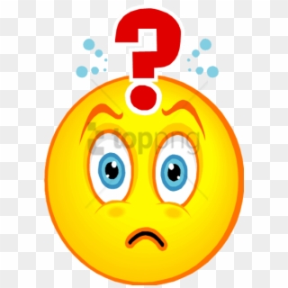 Free Png Question Mark Face Png Png Image With Transparent - Confused Face Clipart