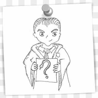 Question Arc Pin - Cartoon Clipart