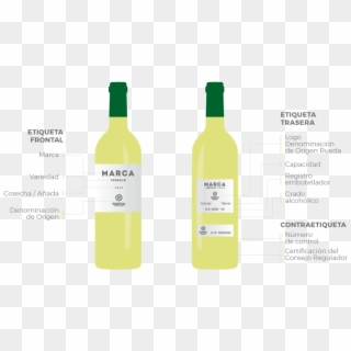 ¿qué Información Podemos Encontrar En Las Botellas - Gavi Wine Clipart