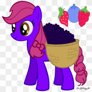 Blueberry Clipart Purple Berry - Cartoon - Png Download