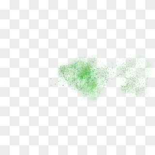 149 - Green Particles Png Clipart