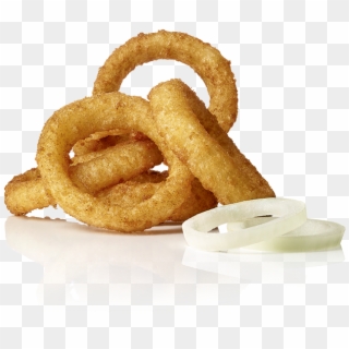 Beer Battered Onion Rings "thin Cut" - Battered Onion Rings Png Clipart