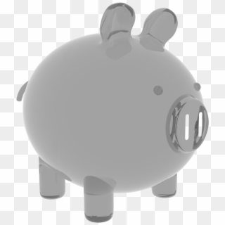 Pig Moneybox Png Clipart Picture - Domestic Pig Transparent Png