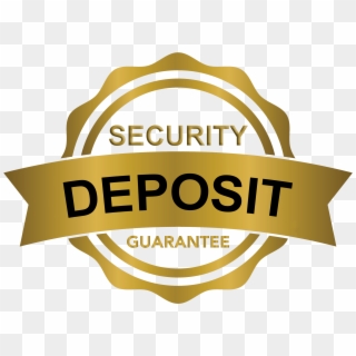 Security Deposit Badge - Security Deposit Logo Clipart