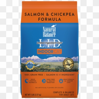 Limited Ingredient Diets® Indoor Salmon & Chickpea - Natural Balance Cat Food Clipart
