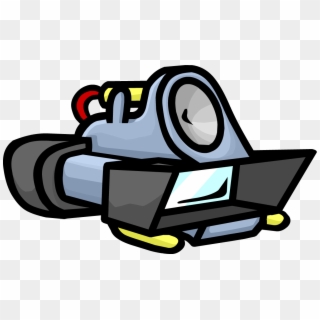 Binoculars Clipart Club Penguin - Png Download