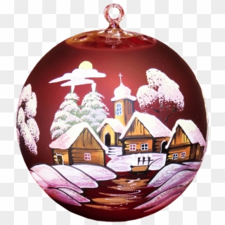 Bola Navideña Morada - Addobbi Natalizi Png Clipart