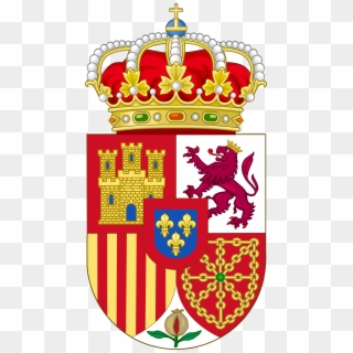 Spain Crown Png - Spanish Coat Of Arms Transparent Clipart