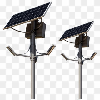 Los Ahorros Que Se Pueden Generar En Sistemas De Iluminación - Iluminacion Con Paneles Solares Clipart