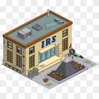 Shabby Irs Building - Simpsons Tapped Out Building Clipart
