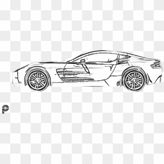 #car #sketching #sketch #picsartpassion De #myedit - Aston Martin One-77 Clipart