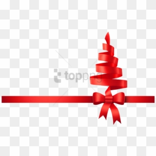 Free Png Christmas Tree Ribbon Png Image With Transparent - Christmas Tree Ribbon Red Png Clipart