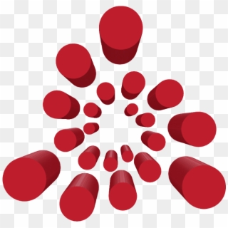 #sticker #red #circles #3d #custom3d Os Public Domain - Circle Clipart