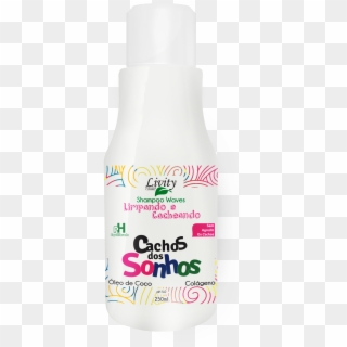 Shampoo Cachos Dos Sonhos Waves Ph5,0 250ml - Bottle Clipart