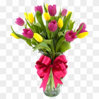 Happiness , Png Download - Tulips Bouquet Clipart