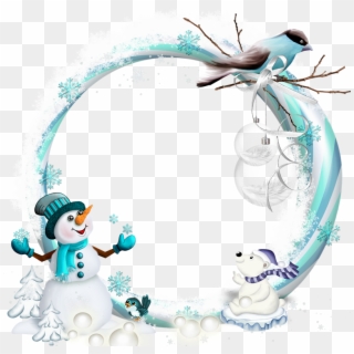 Christmas - Snowman - Christmas And A Happy New Clipart