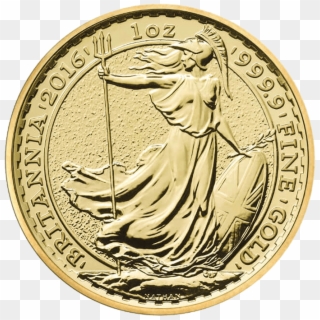 Britannia 2016 1 Oz Gold Coin - Silver Britannia 2019 Clipart