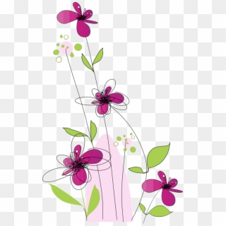 Imagenes De Flores En Caricatura - Sunday With Good Morning Msg Clipart