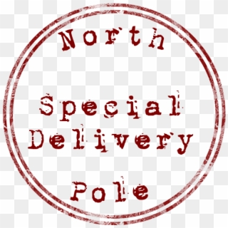 North Pole Special Delivery Clipart
