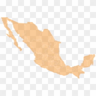 Mapa Republica Mexicana Png - Mexico Hdi Clipart