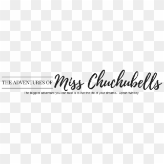 The Adventures Of Miss Chuchubells - Calligraphy Clipart