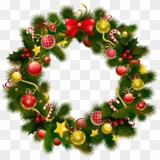 Christmas Wreath Png Image - Animated Christmas Wreath Gif Clipart