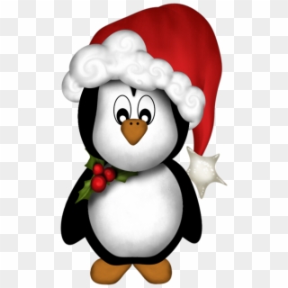 Christmas Penguin More - Christmas Clipart Penguin - Png Download