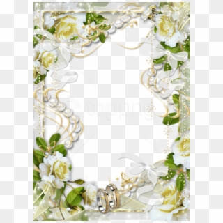 Free Png Best Stock Photos Beautiful Transpa Soft White - Png Wedding Picture Frame Clipart