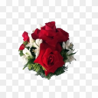 Arranjo De Rosa Vermelha - Garden Roses Clipart