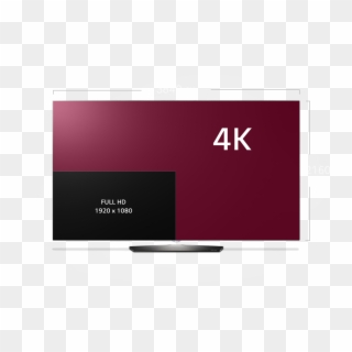 So The Question To Ask Would Be , Png Download - Oled Vs 4k Clipart