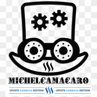 Logo Con Resplandor Michel Camacaro By Carlos Cabeza - Transparent Steampunk Icon Clipart