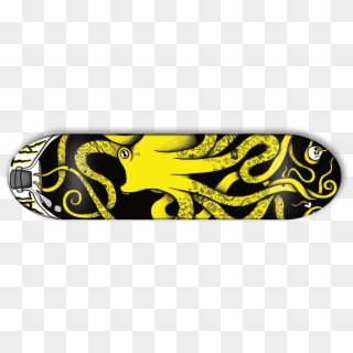 Altr Octo - Skateboard Deck Clipart