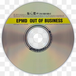 Out Of Business (us) - Epmd Out Of Business Cd Clipart