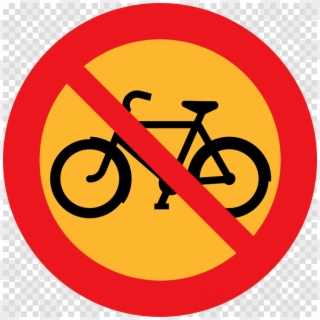 No Entry For Bicycles Clipart Bicycle Signs Traffic - Youtube Icons Circle Png Transparent Png