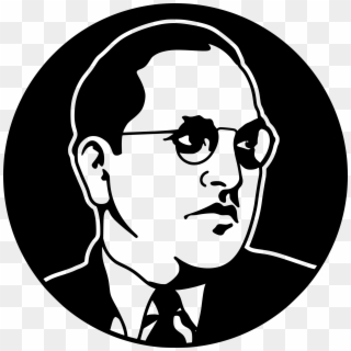 Dr Babasaheb Ambedkar Png - Indian Freedom Fighter Clipart Transparent Png