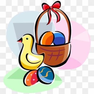 Vector Illustration Of Easter Baby Yellow Chick Bird - Pasqua Clipart - Png Download