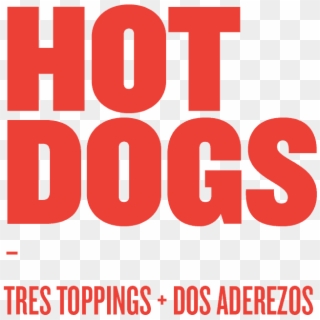Hot Dogs Escrito - Graphic Design Clipart