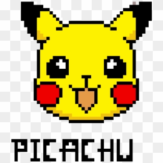 Picachu - Dibujos En Pixeles Faciles Clipart