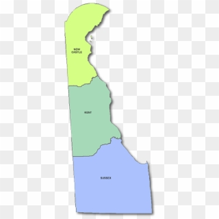Delaware County Map Clipart