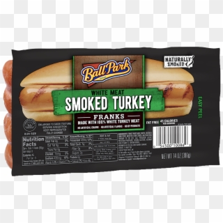 Ball Park Smoked White Bunsize Length Meat Turkey Franks, Clipart